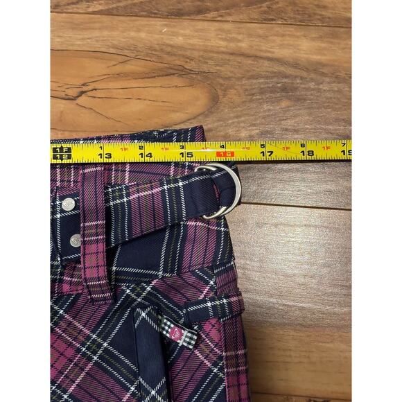 READ Roxy Limited Edition 5000 Plaid Snowboard Pants Women’s XS Blue Pink - Picture 6 of 13